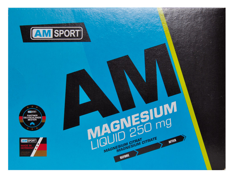 AMSPORT® Magnesium Liquid 20 x 25ml Orange