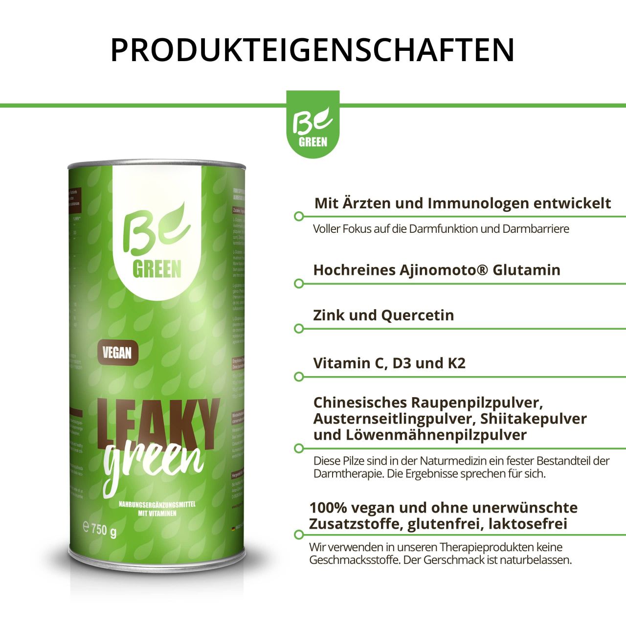 BeGreen Leaky Green