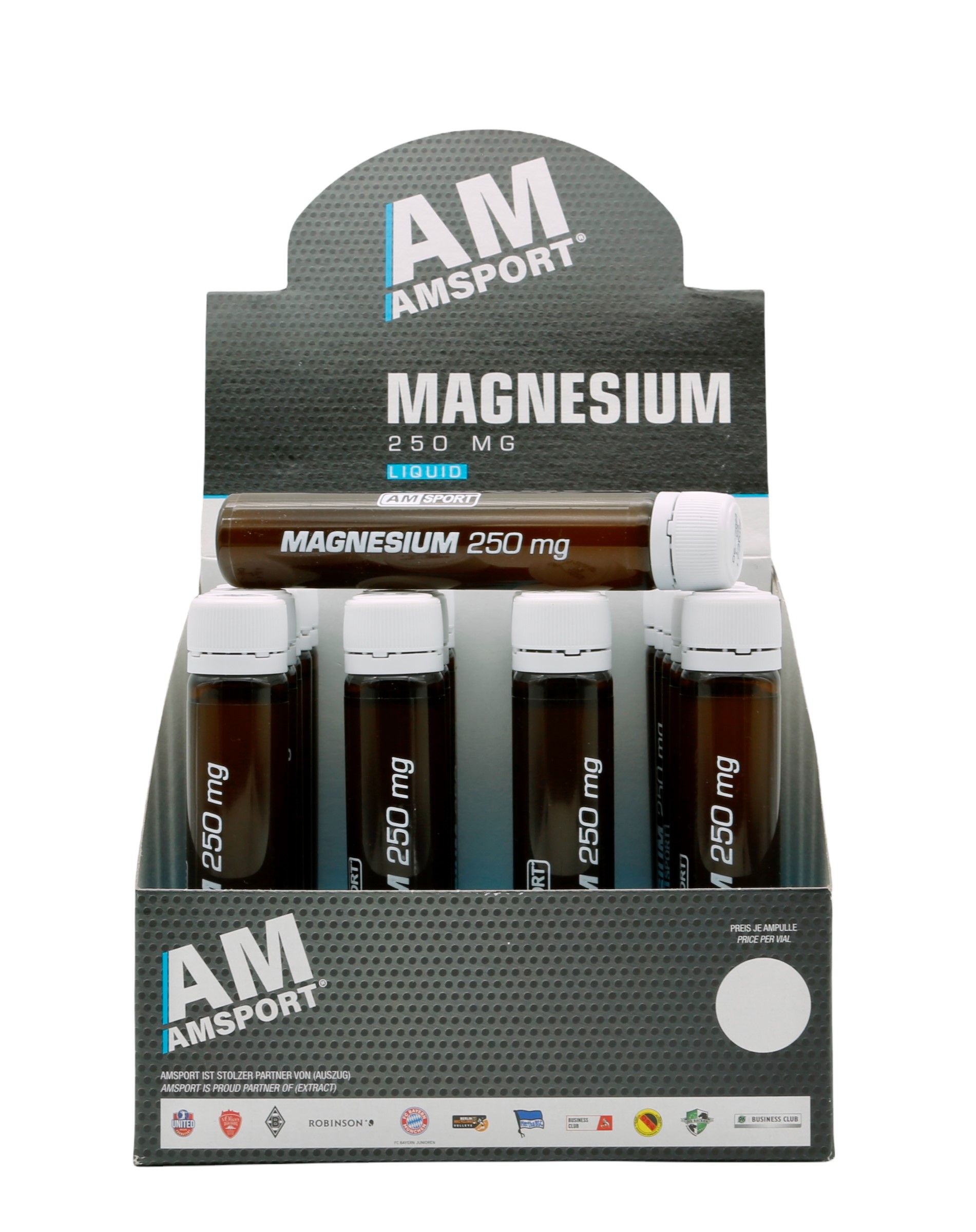 AMSPORT® Magnesium Liquid 20 x 25ml Orange